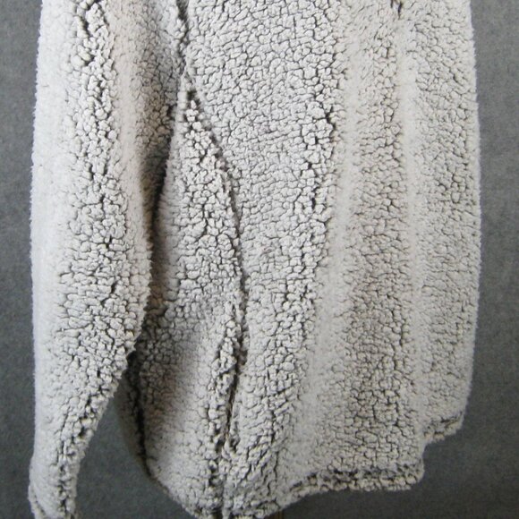 Linda Anderson Teddy Fleece Pullover Jacket Brown 2XL NWT - Picture 3 of 5